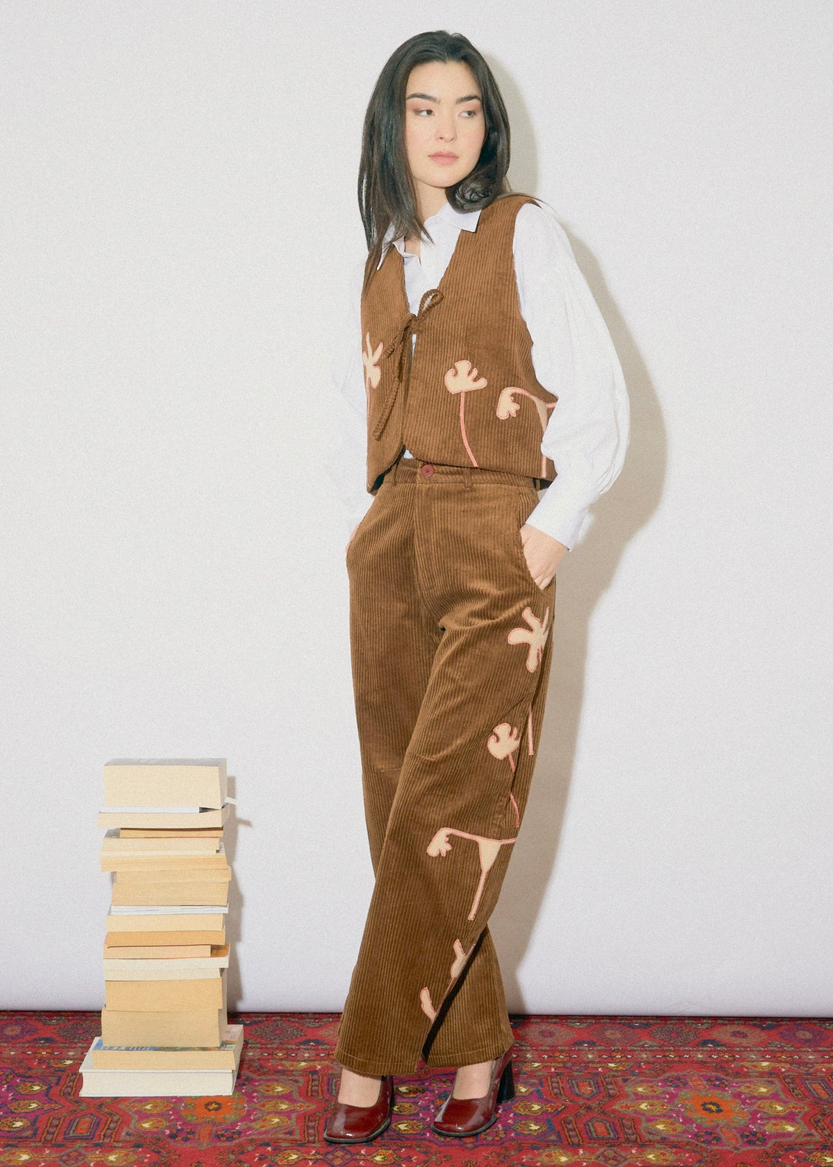 Ava Vest - Brown - OhSevenDays