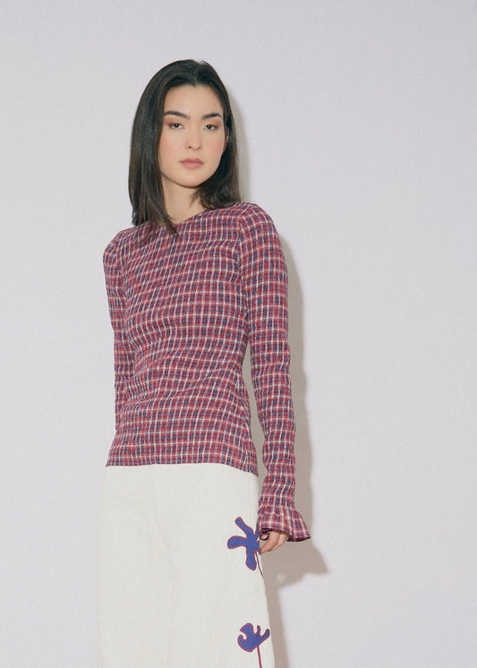 McKenzie Blouse - Red