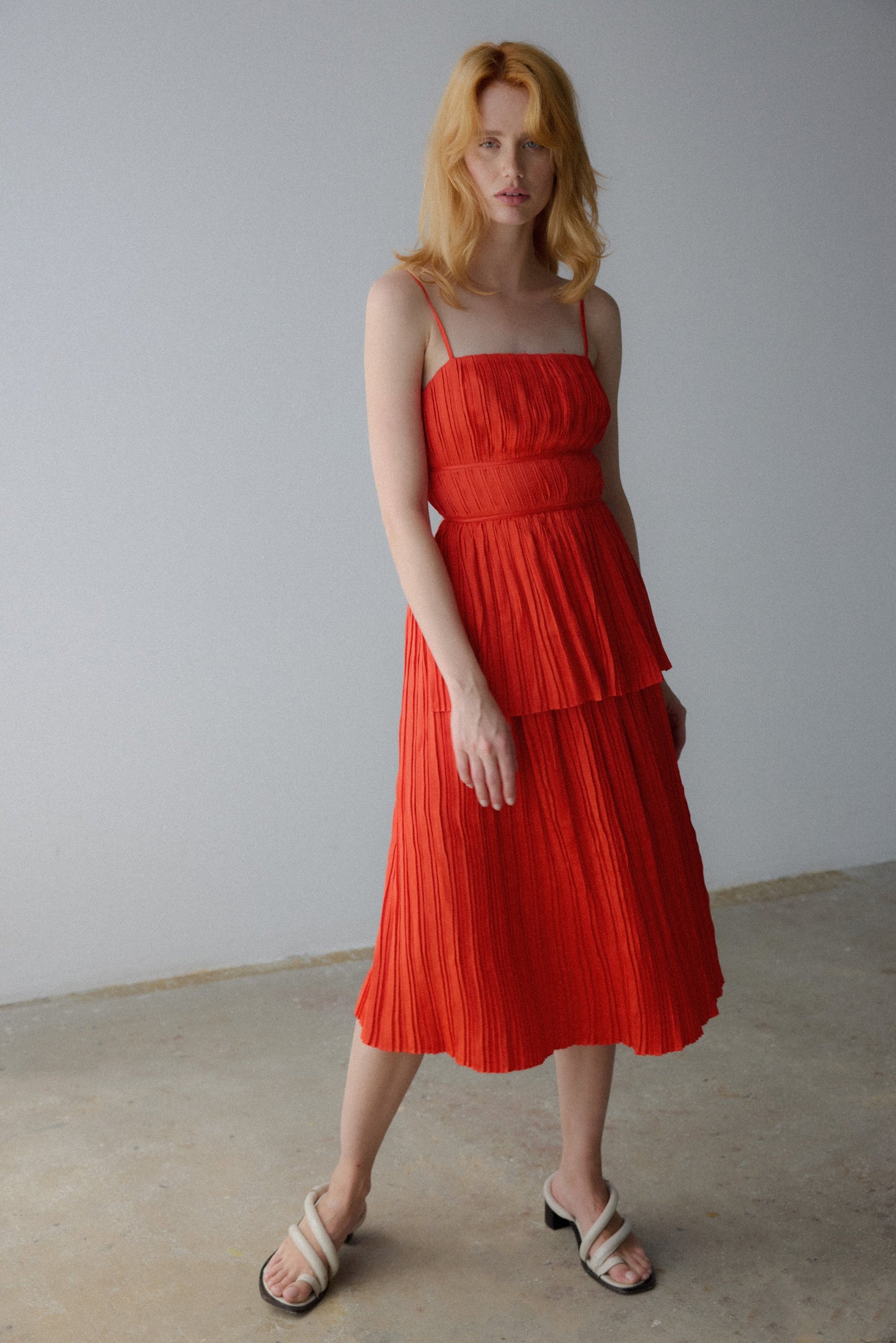 Simona Skirt - Red - OhSevenDays