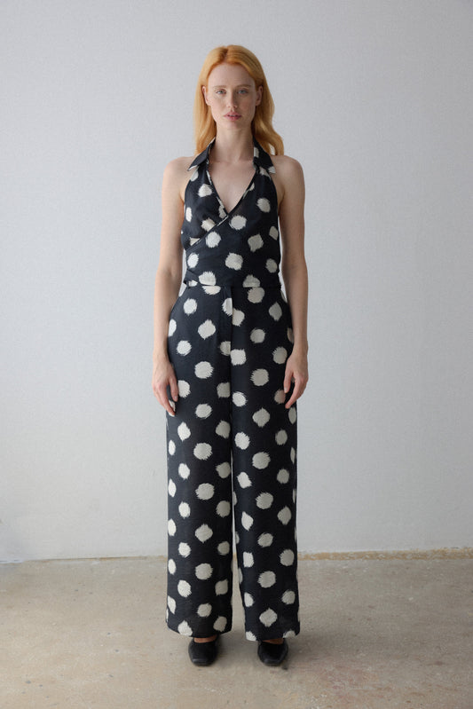 Barbora Trousers - Polka - OhSevenDays