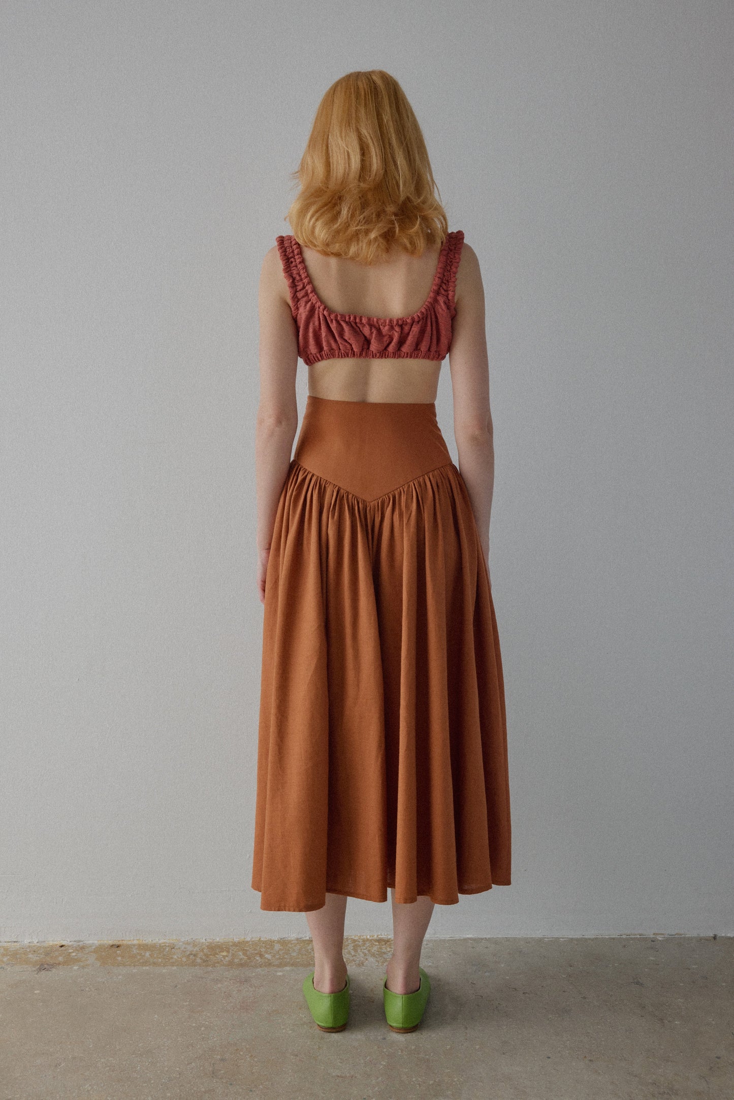 Dani Skirt - Copper - OhSevenDays