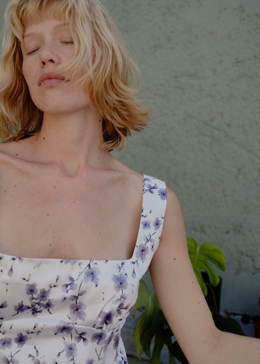 Caroline Dress - Floral - OhSevenDays