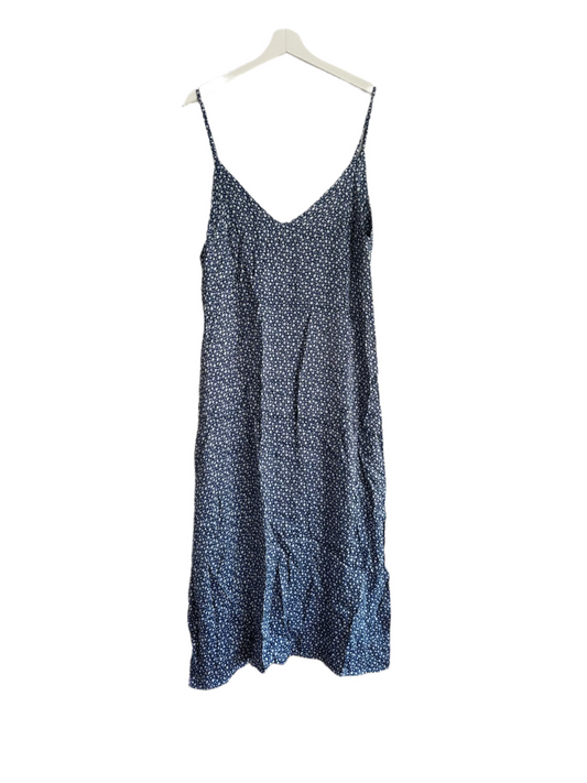 SAMPLE Dress (Blue with prints) - OhSevenDays