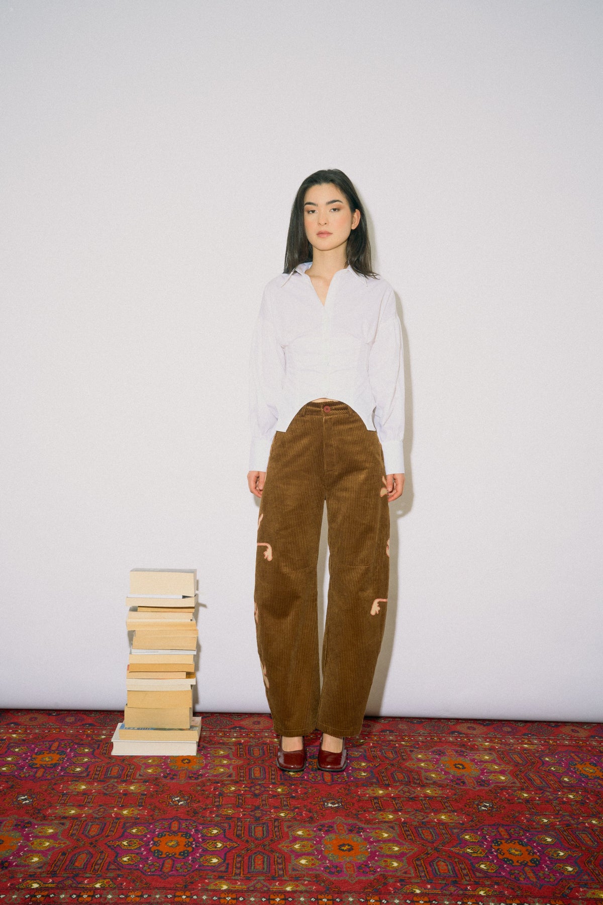 Ava Trousers - Brown - OhSevenDays