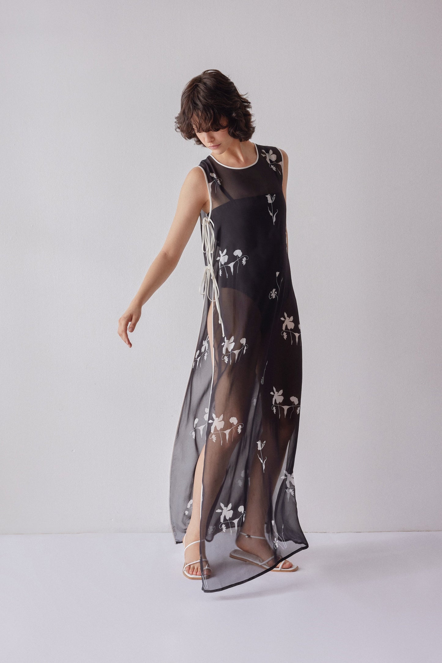 Maya Tunic Dress - Black