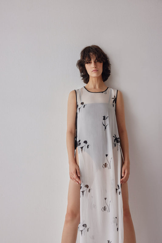 Maya Tunic Dress - White