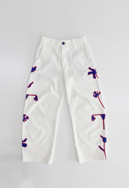 Ava Trousers - White