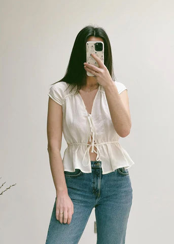 Winona Top - White