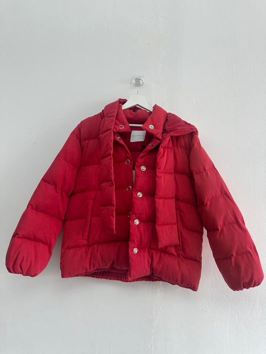SAMPLE - puffer coat red Small