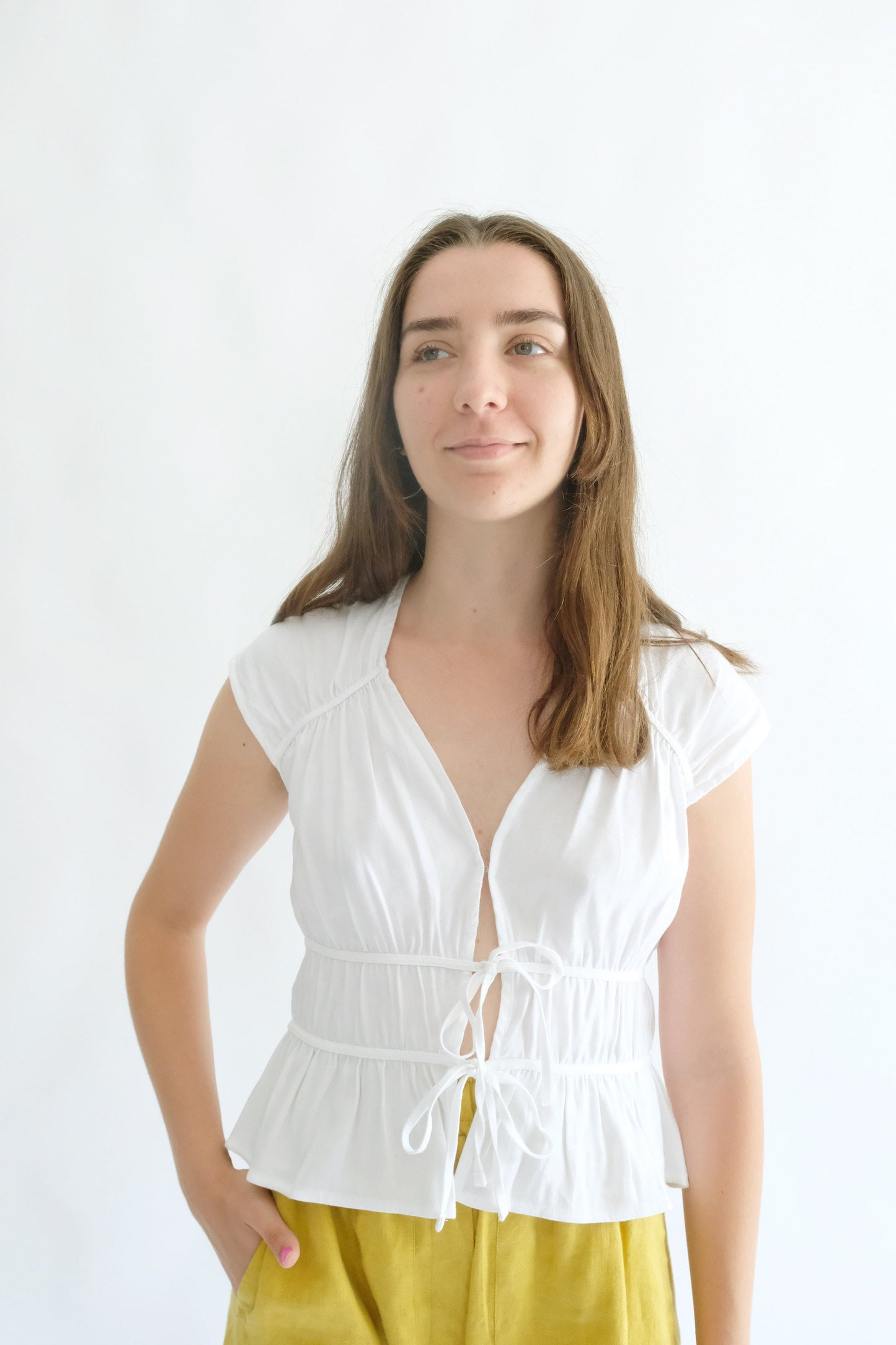 Winona Top - White