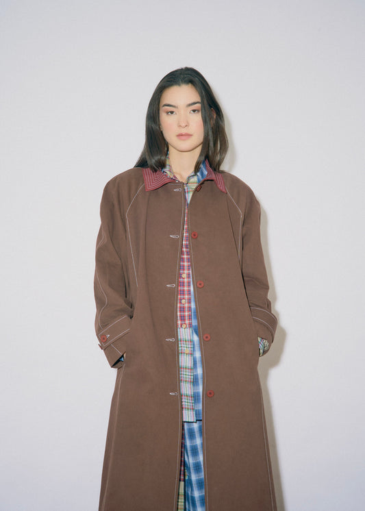 Zoe Coat - Brown