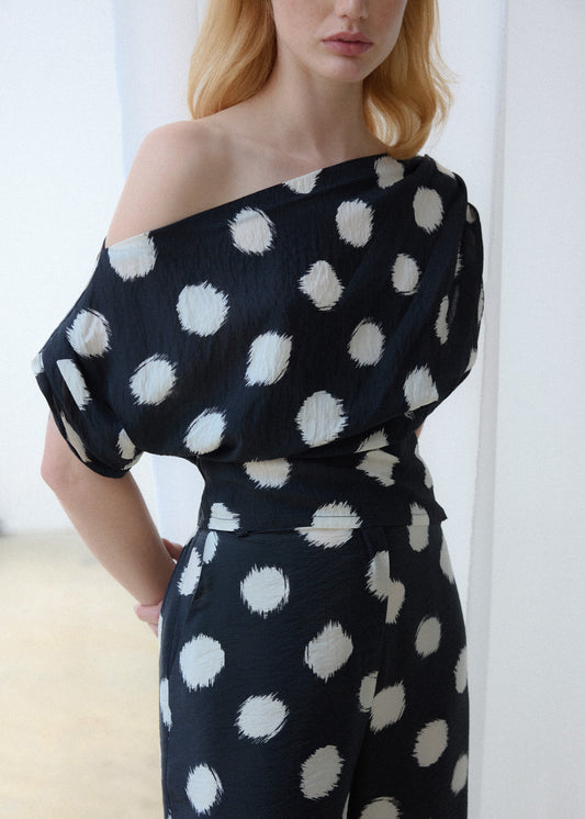 Monica Top - Polka - OhSevenDays