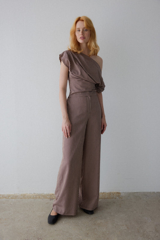 Barbora Trousers - Stripes - OhSevenDays