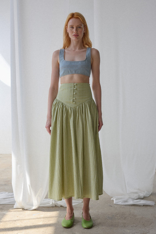Dani Skirt - Mint - OhSevenDays
