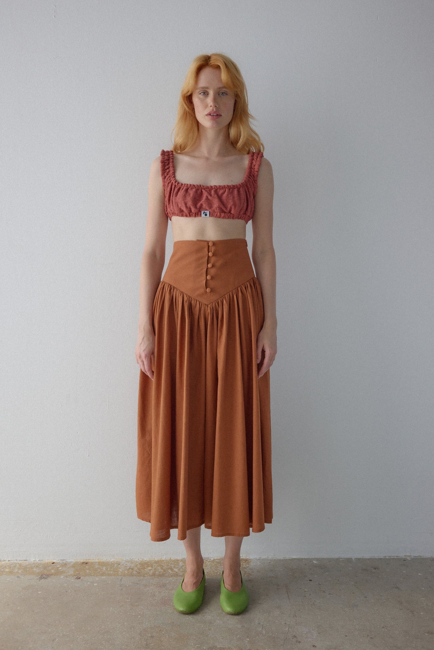 Dani Skirt - Copper - OhSevenDays