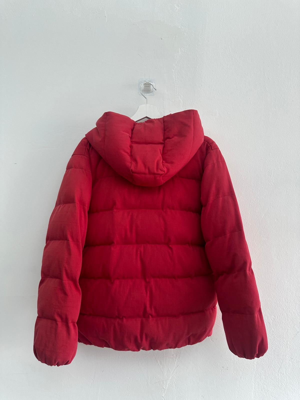 SAMPLE - puffer coat red Small