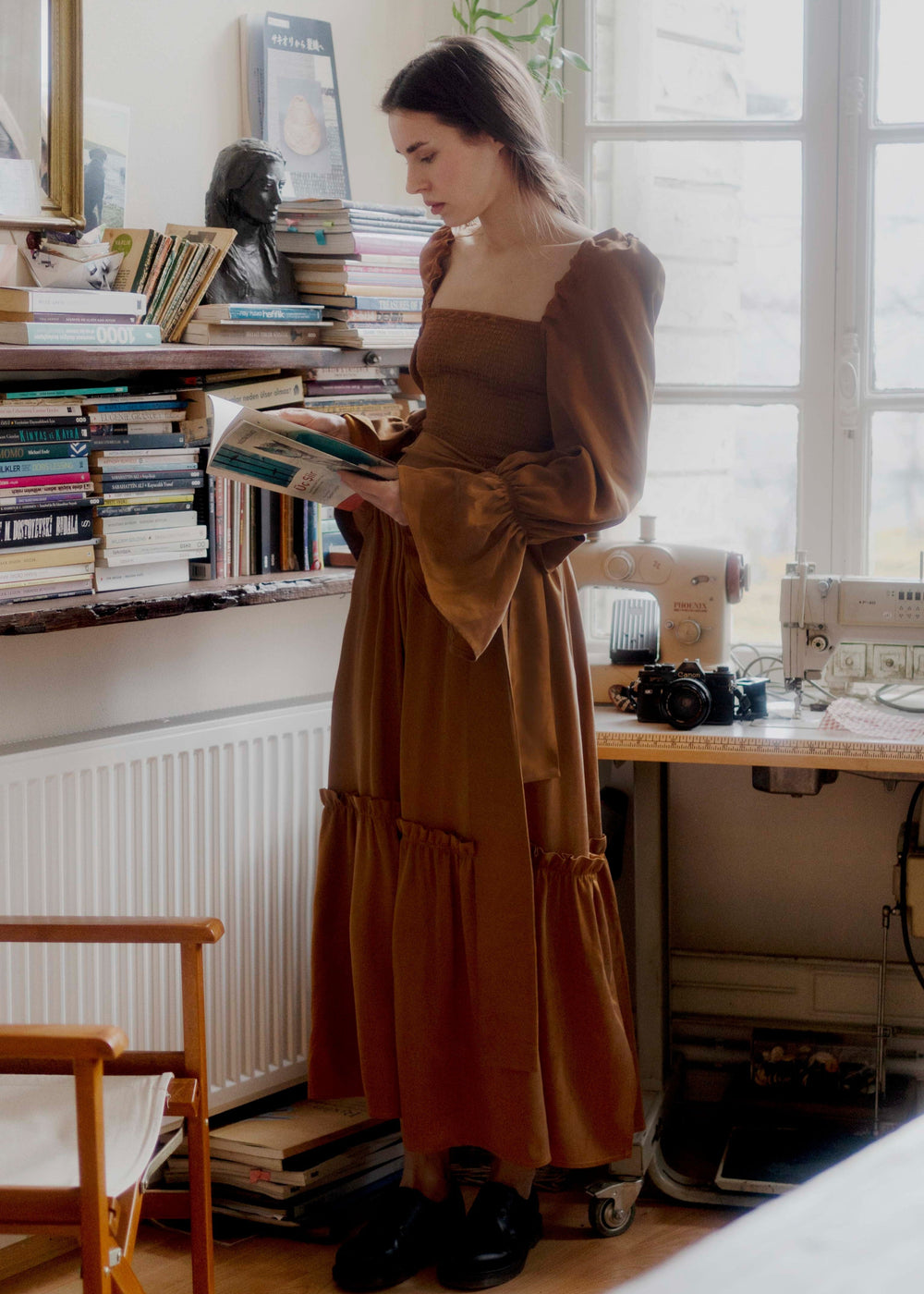 Bailey Reversible Dress - Copper - OhSevenDays