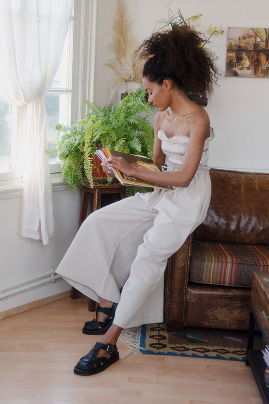 SAMPLE Heather Trousers - OhSevenDays
