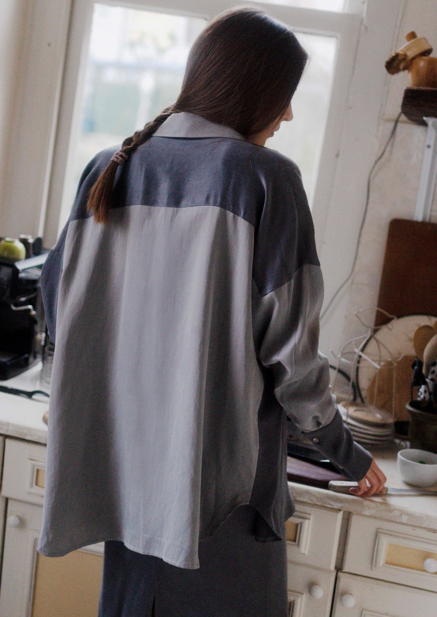 Samantha Shirt Patchwork