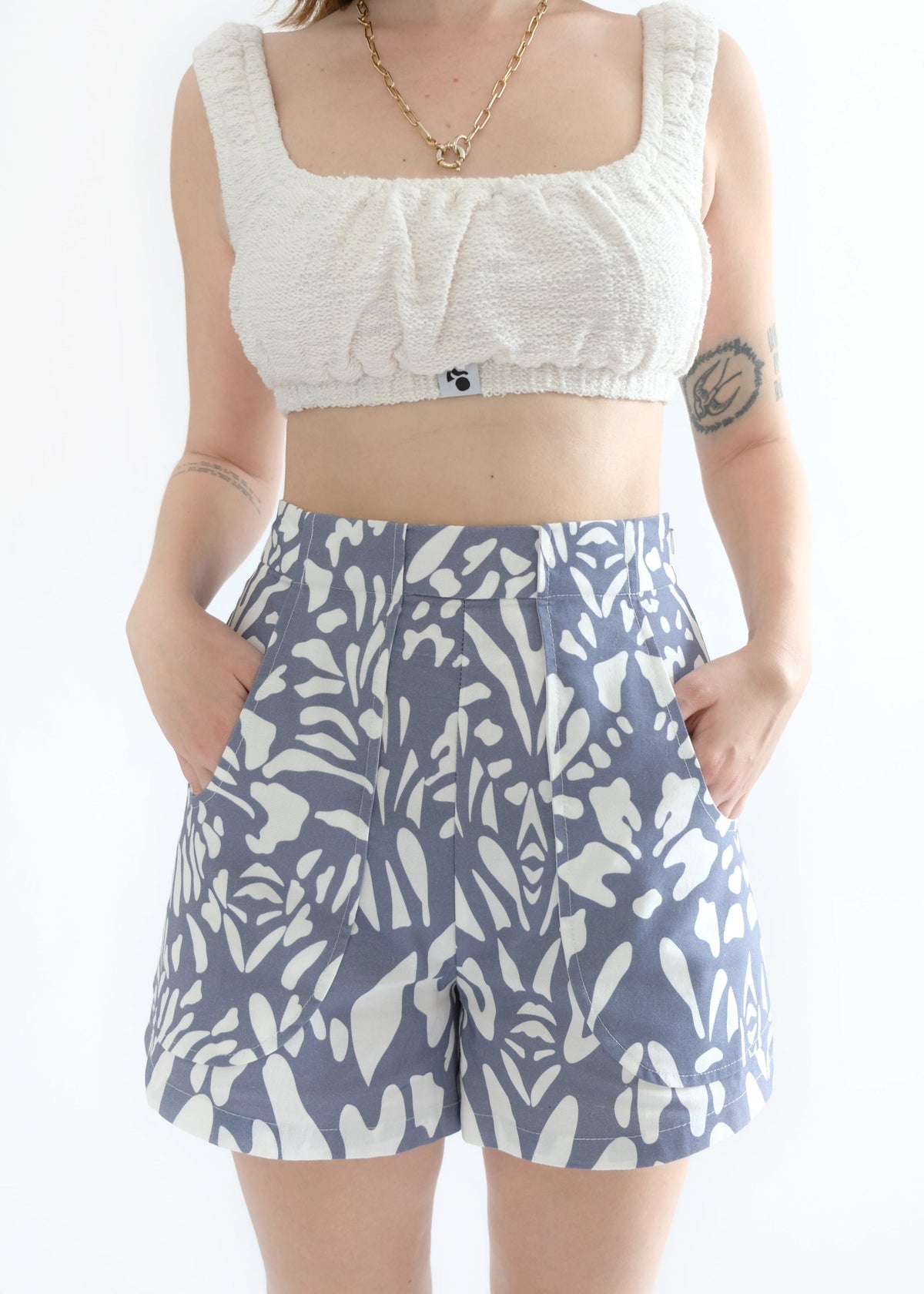 SAMPLE Poche Shorts (Rosa Print)