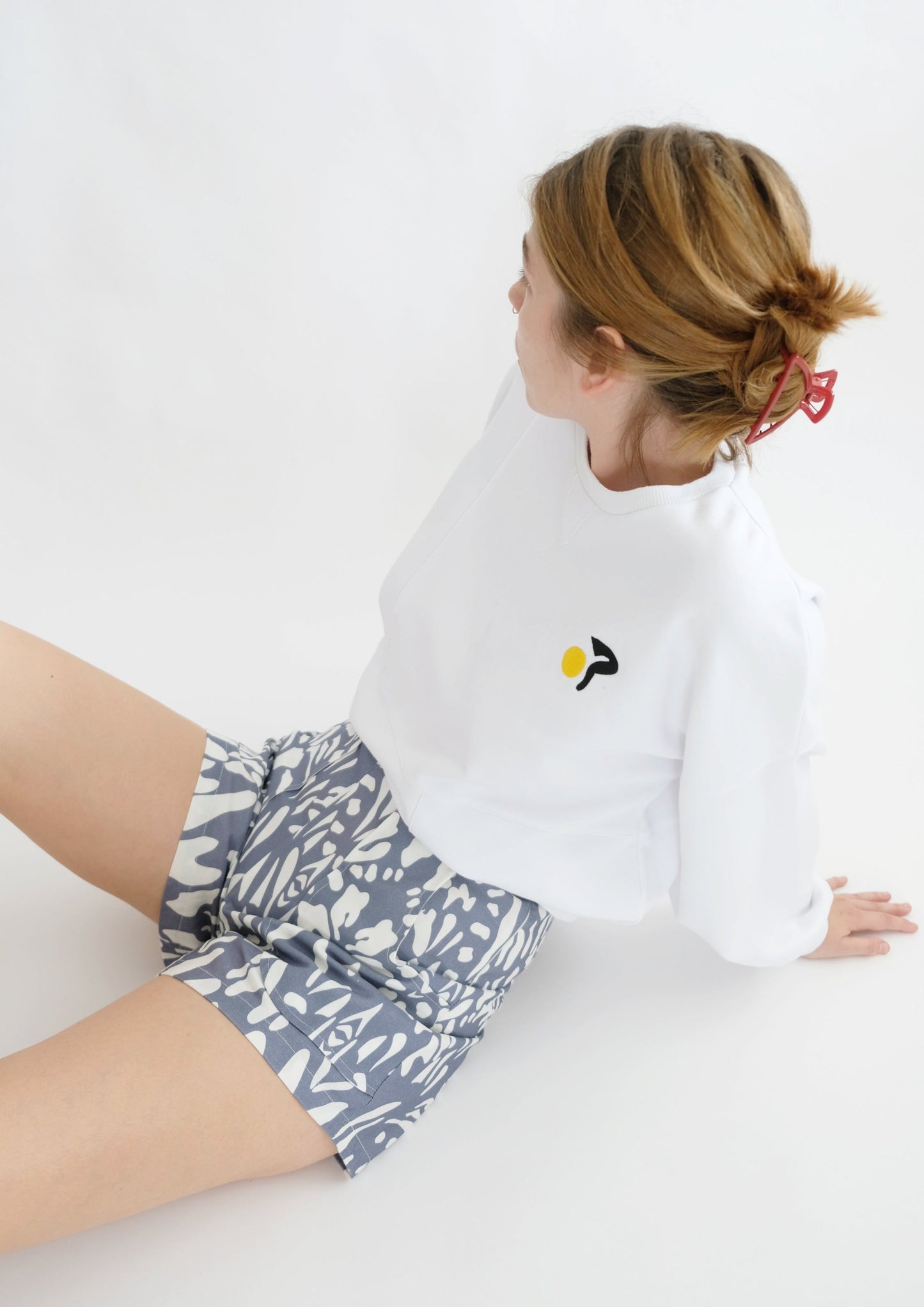Poche Shorts (Rosa Print) - OhSevenDays
