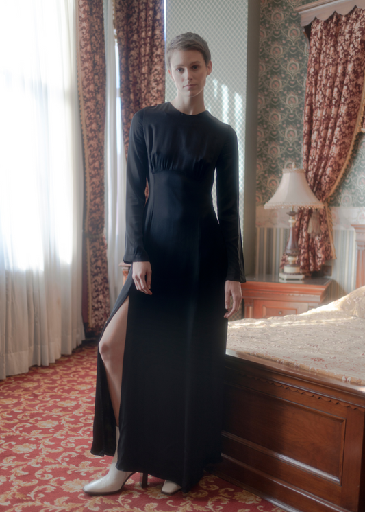 Desiree Dress - Black - OhSevenDays