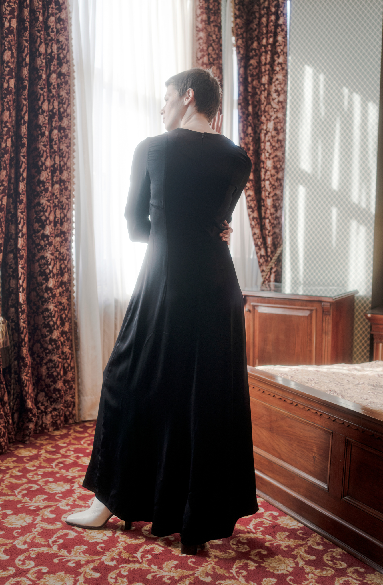 Desiree Dress - Black - OhSevenDays