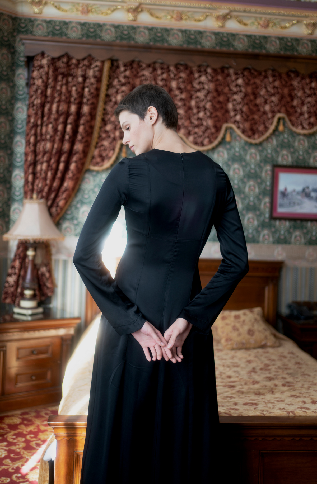 Desiree Dress - Black - OhSevenDays