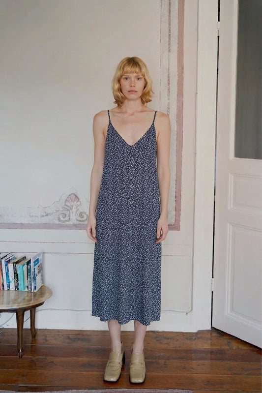 Lisbon dress blue