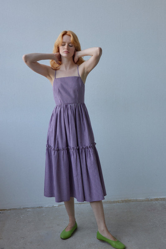 Holly Dress - Plum - OhSevenDays
