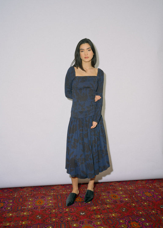 Rachael Dress - Navy