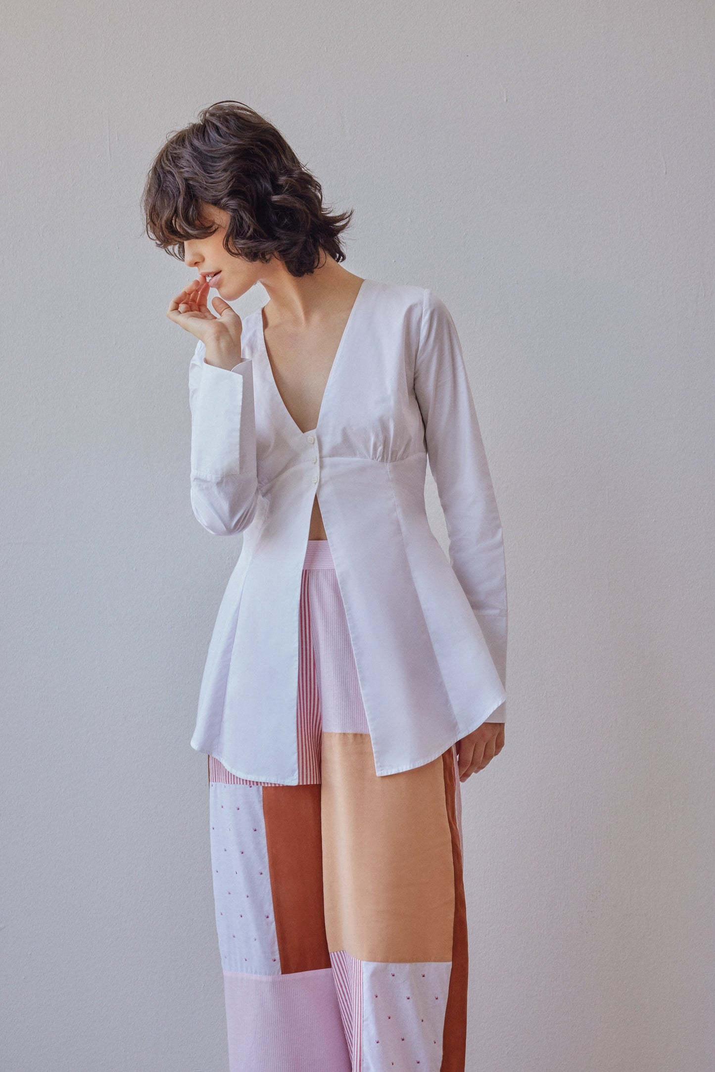 Demi Blouse - White