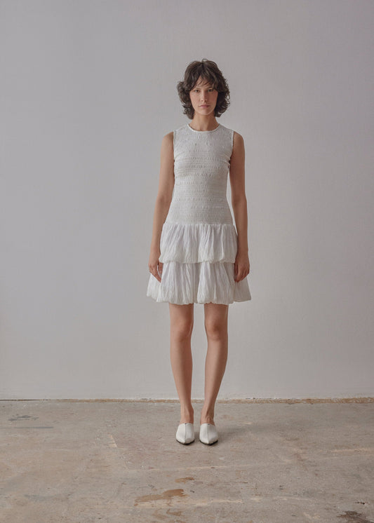 Emilia Dress - White