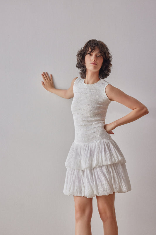 Emilia Dress - White