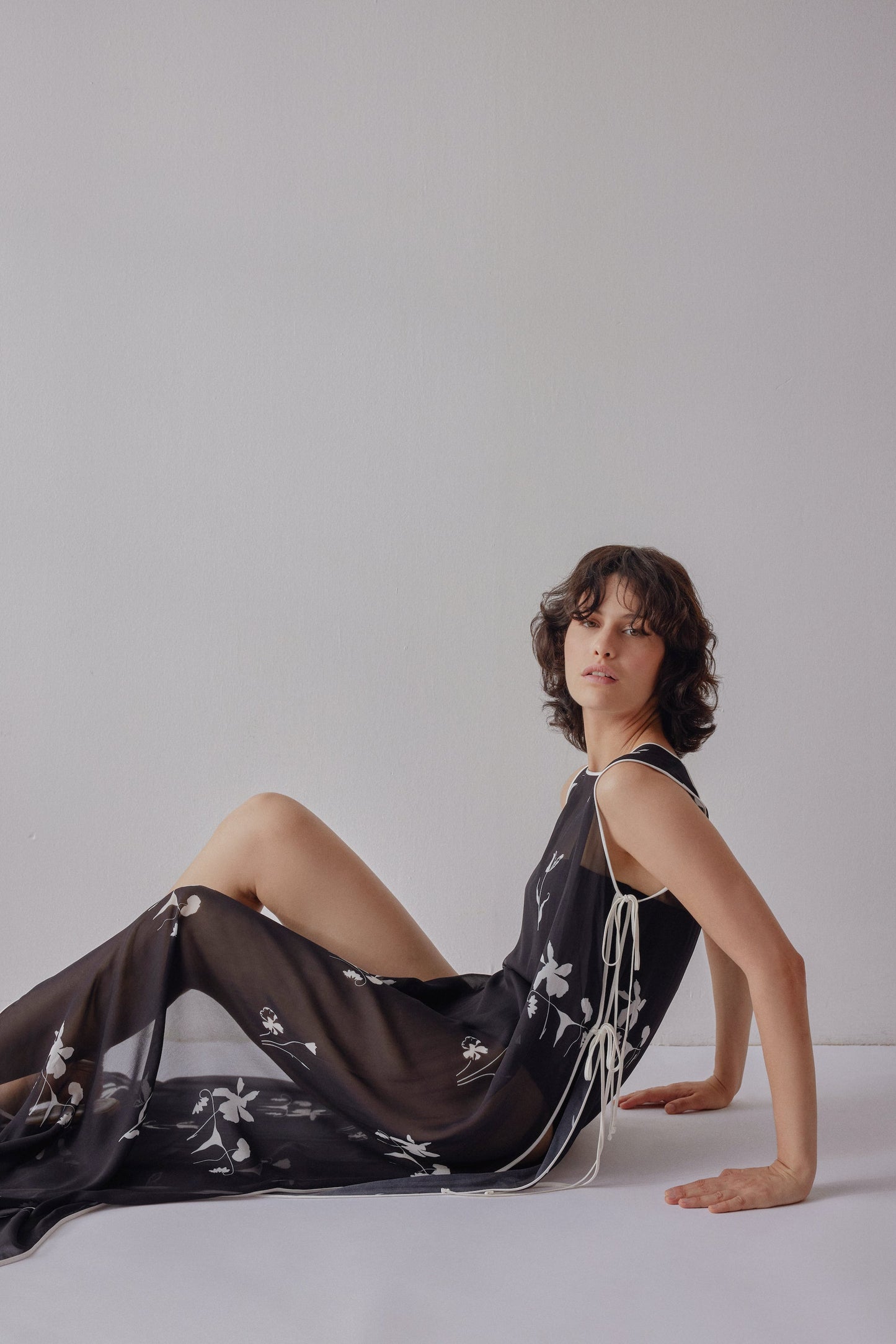 Maya Tunic Dress - Black