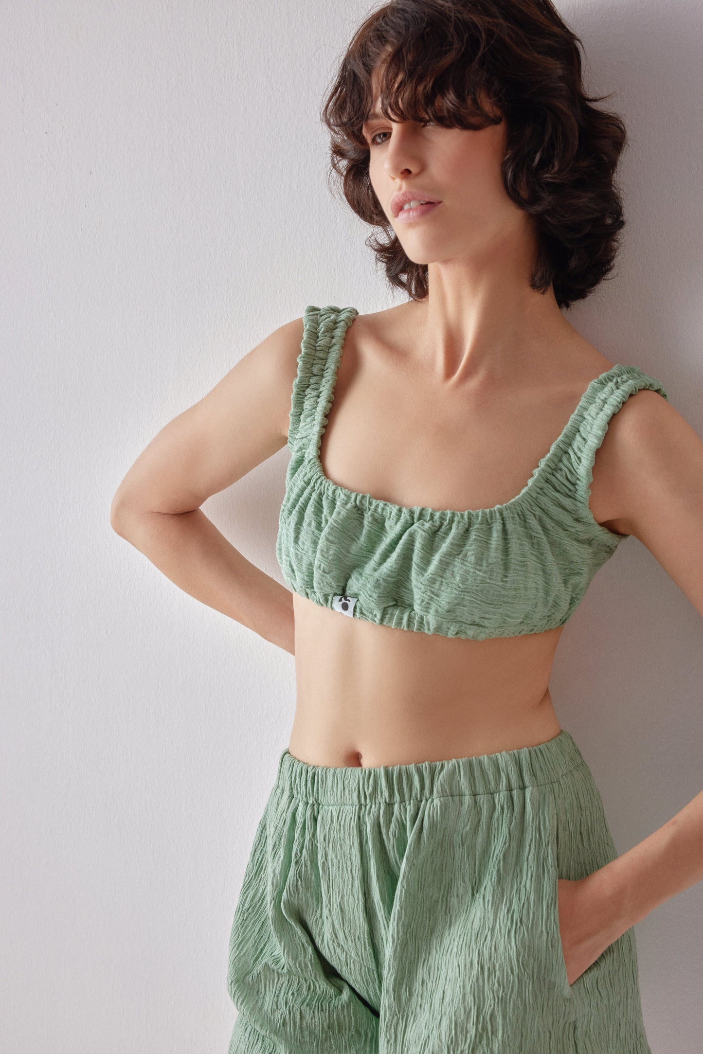 SAMPLE Ruby Top Green