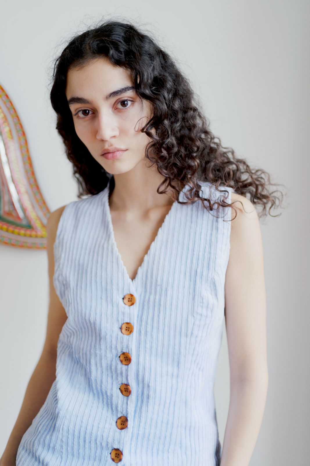 SAMPLE Wyatt Waistcoat - Lilac