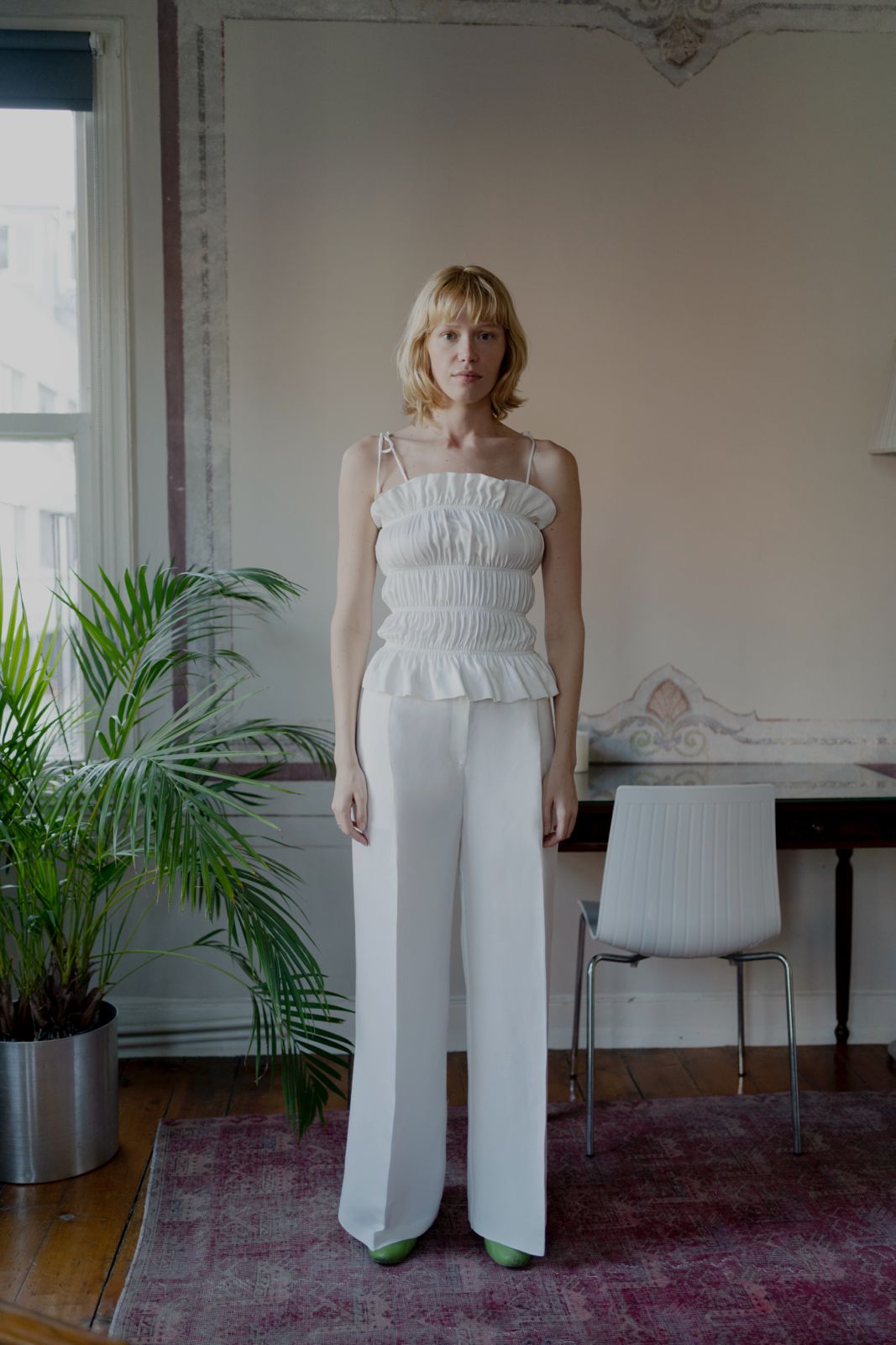 Seven Suit Trousers - White - OhSevenDays