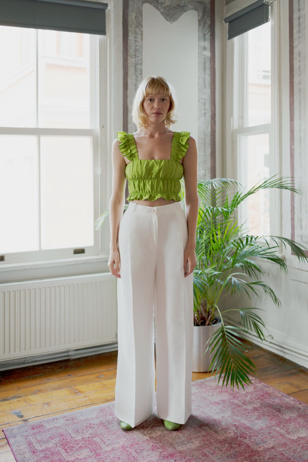 Seven Suit Trousers - White - OhSevenDays
